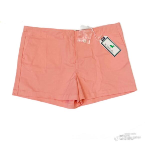 *NEW-Please Read* Properly Tied Size 14 Coral Addison Shorts - Picture 1 of 6